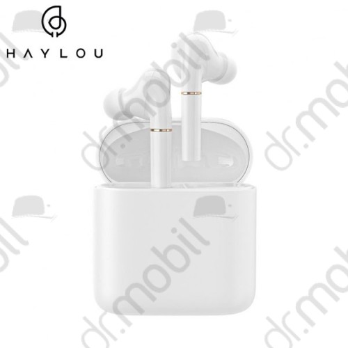 Haylou T19 TWS vezeték nélküli bluetooth 5.0 fülhallgató fehér 